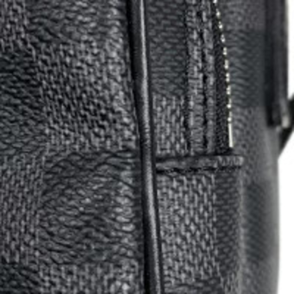 Louis Vuitton Rem Shoulder Bag Graphite Damier Crossbody Black